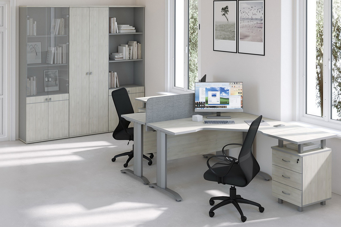 мебель для персонала swift дуб шамони светлый фото