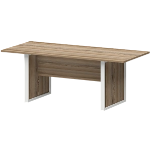 Стол заседаний Protech НТМ-200.90 Дуб сафари/Белый фото