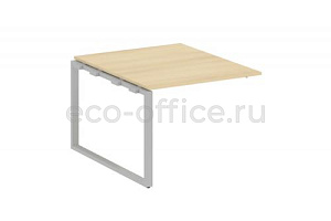 Проходной наборный элемент переговорного стола METAL SYSTEM STYLE БО.ППРГ-1 Акация Лорка / Серый металл фото