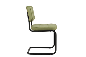 Конференц-кресло ECO-CHAIR COLOMBO Comfort CLM-05 Оливковый велюр / Черный металл фото