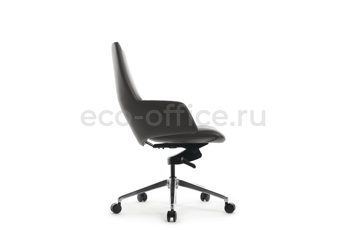 Кресло руководителя RV Design SPELL-M B1719 Антрацит кожа  стоимость