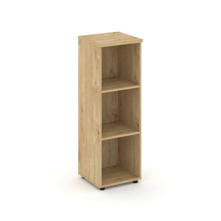 стеллаж средний узкий style project sn.stu.e-200 тиквуд светлый фото
