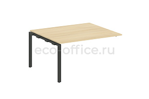 Проходной наборный элемент переговорного стола METAL SYSTEM STYLE БП.ППРГ-3 Акация Лорка / Антрацит металл фото