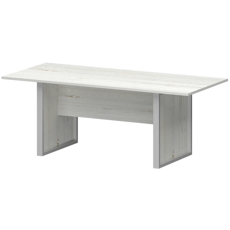 стол  заседаний protech нтм-200.90 сосна винтер/металлик фото