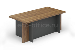 Стол руководителя FABER FA2010 Дуб Мокко / Антрацит фото