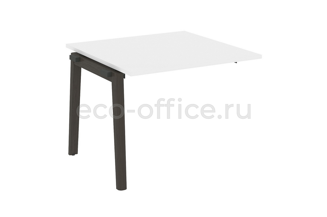 Проходной наборный элемент переговорного стола ONIX WOOD OW.NPRG-1 Белый Бриллиант / Дуб Тёмный  стоимость