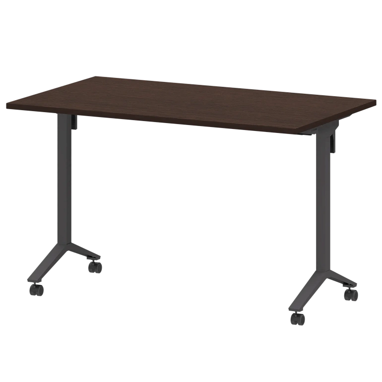 стол мобильный складной protech мб22-120.70 дуб венге/антрацит фото