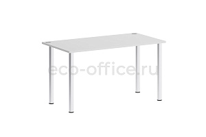 Стол на металлических опорах HomeOffice VR.SP-3-138 Белый фото