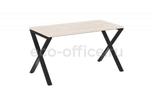 Стол рабочий LOFT VR.L-SRX-2.7 Денвер Светлый / Чёрный металл фото