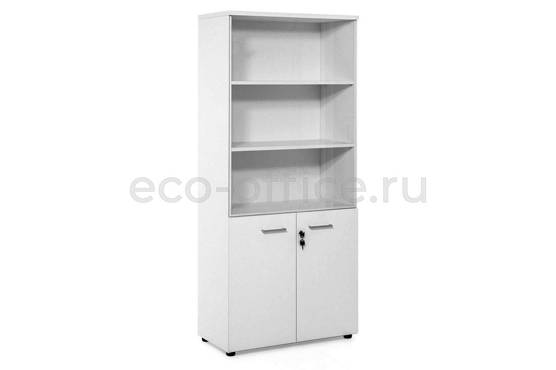 Шкаф открытый TOUR 80H008 W3 alum Белый купить в Москве