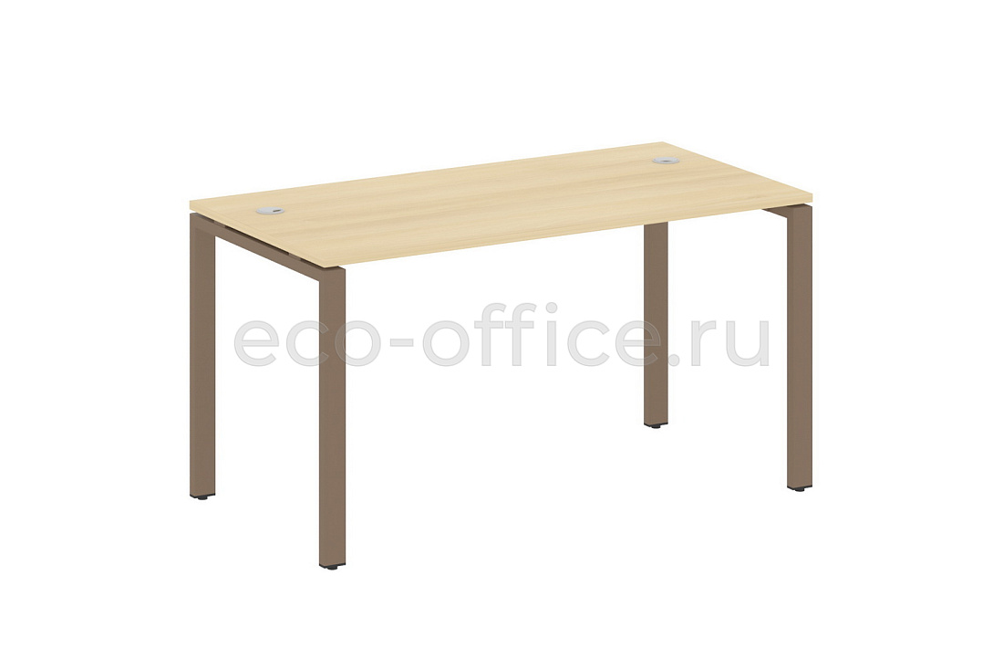 Стол письменный METAL SYSTEM STYLE БП.СП-3 Акация Лорка / Мокко металл  стоимость