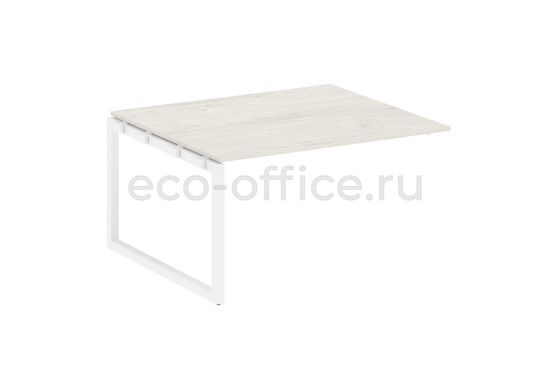 Проходной наборный элемент переговорного стола METAL SYSTEM QUATTRO 5x5 50БО.ППРГ-3 Дуб Наварра / Белый металл  стоимость