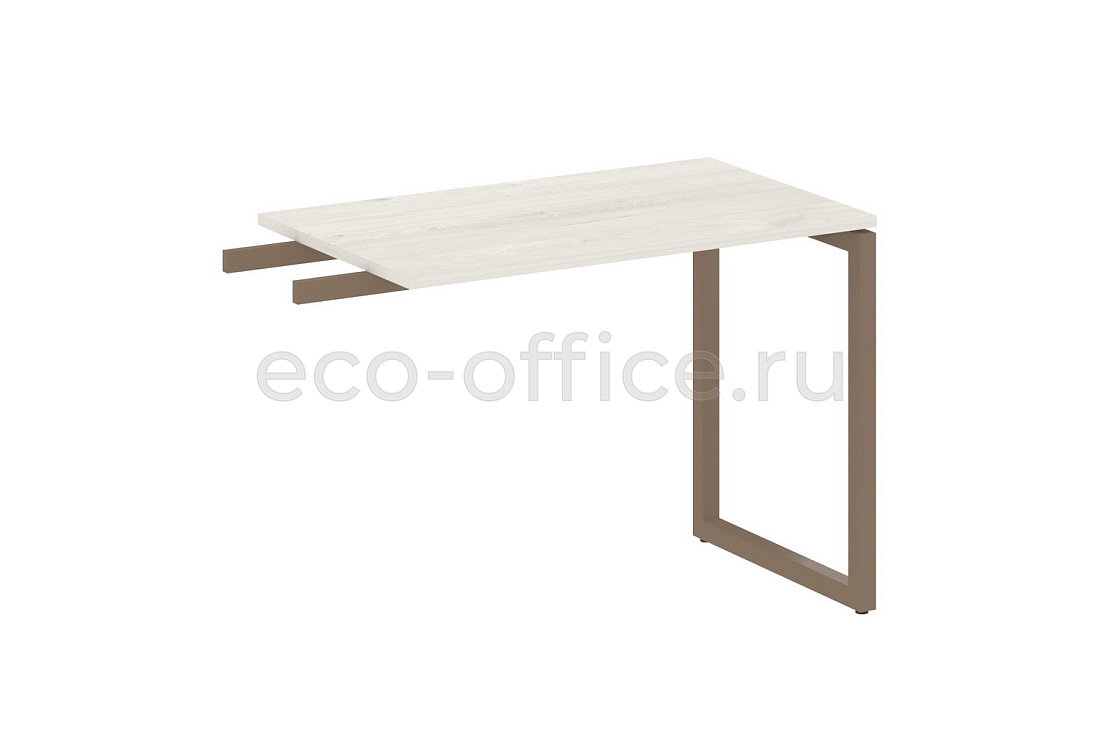 Приставной элемент на О-образном м/к METAL SYSTEM QUATTRO 4x4 40БО.ПР-3 Дуб Наварра / Мокко металл  стоимость