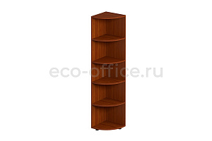Стеллаж высокий угловой КОМФОРТ К.427 Французский Орех фото