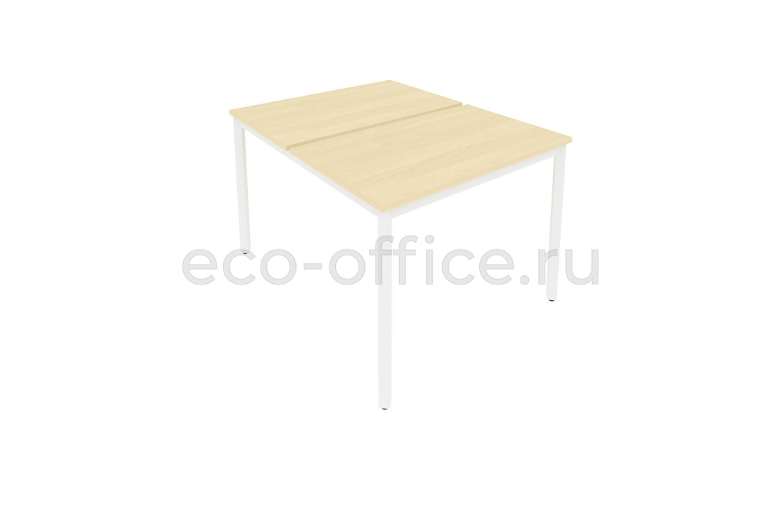 Рабочая станция на металлокаркасе SLIM SYSTEM С.СП-3.2 Клён / Белый металл купить в Москве