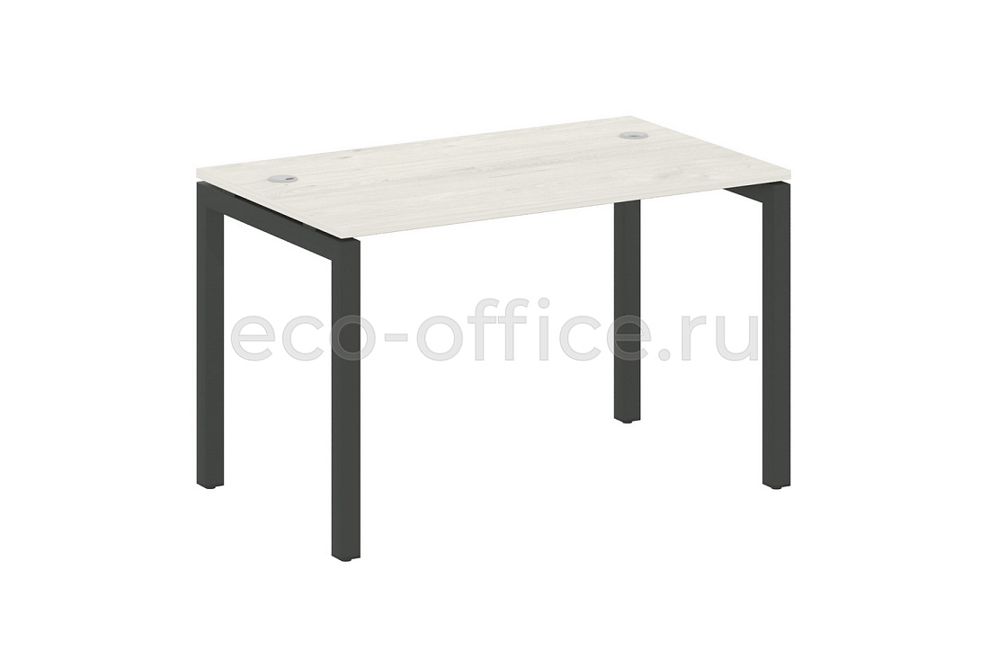 Стол письменный METAL SYSTEM QUATTRO 5x5 50БП.СП-2 Дуб Наварра / Антрацит металл  купить в Москве