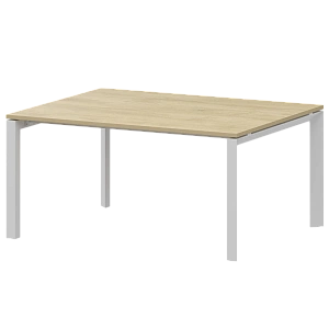 Стол переговорный на металлокаркасе Protech НТМП.П.140.11 Баттл Рок/Антрацит фото