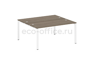 Рабочая станция METAL SYSTEM STYLE БП.РАС-СП-2.4 Вяз Благородный / Белый металл фото
