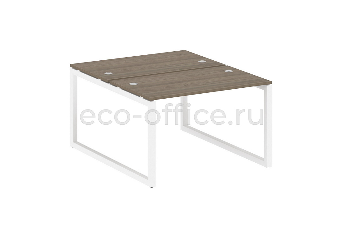 Рабочая станция METAL SYSTEM QUATTRO 5x5 50БО.РАС-СП-2.2 Вяз Благородный / Белый металл  стоимость