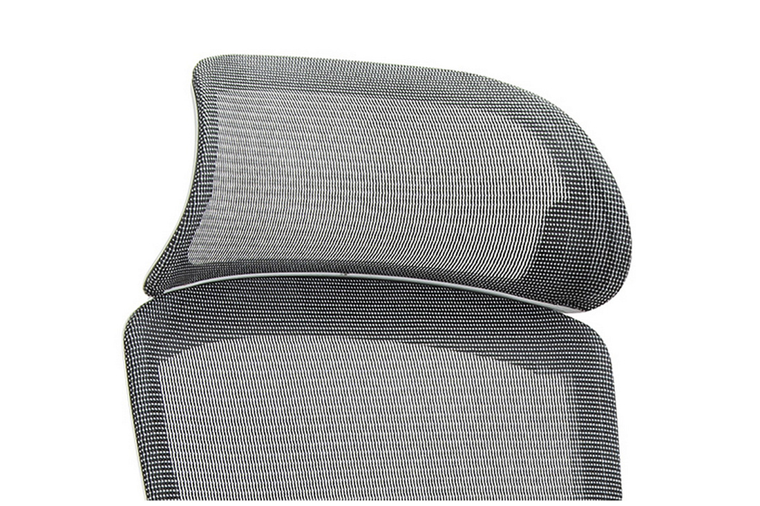 кресло руководителя rv chair job 6246a-hs серая сетка / серая ткань фото