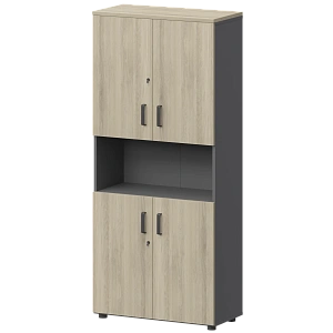 Шкаф Protech СМШ-58Д4 Тип2 Графит/Кронберг фото