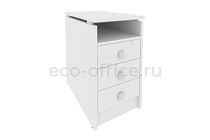 Тумба приставная STYLE Л.ТП-4.2F Белый фото