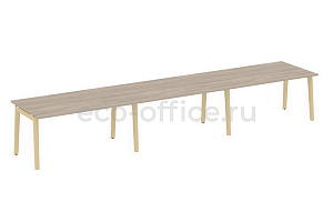 Стол переговорный (3 столешницы) ONIX WOOD OW.PRG-3.4 Дуб Аттик / Дуб Светлый фото