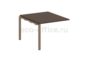 Проходной наборный элемент переговорного стола METAL SYSTEM STYLE БП.ППРГ-1 Венге Цаво / Мокко металл фото