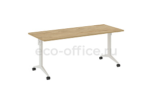 Стол складной мобильный X-PULL X.M-5.7 Тиквуд Светлый / Белый металл фото