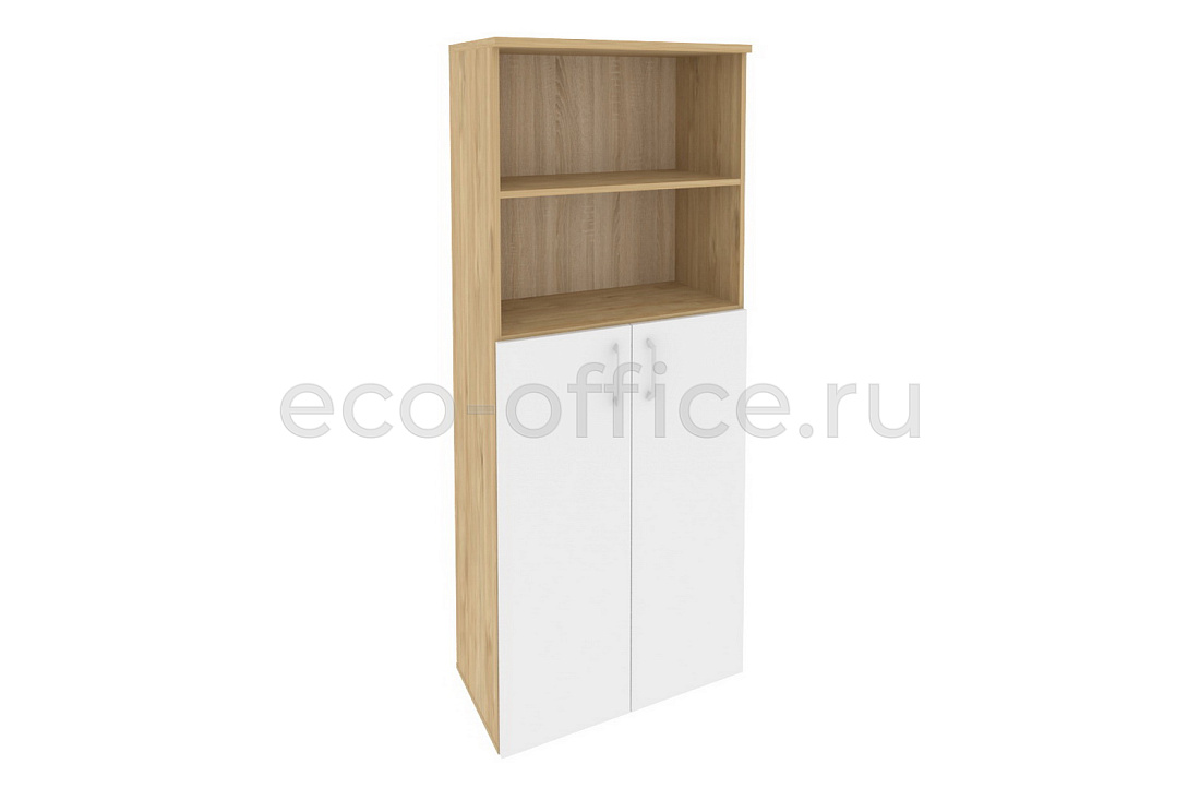 Шкаф высокий широкий ONIX O.ST-1.6 Тиквуд Светлый / Белый Бриллиант  стоимость