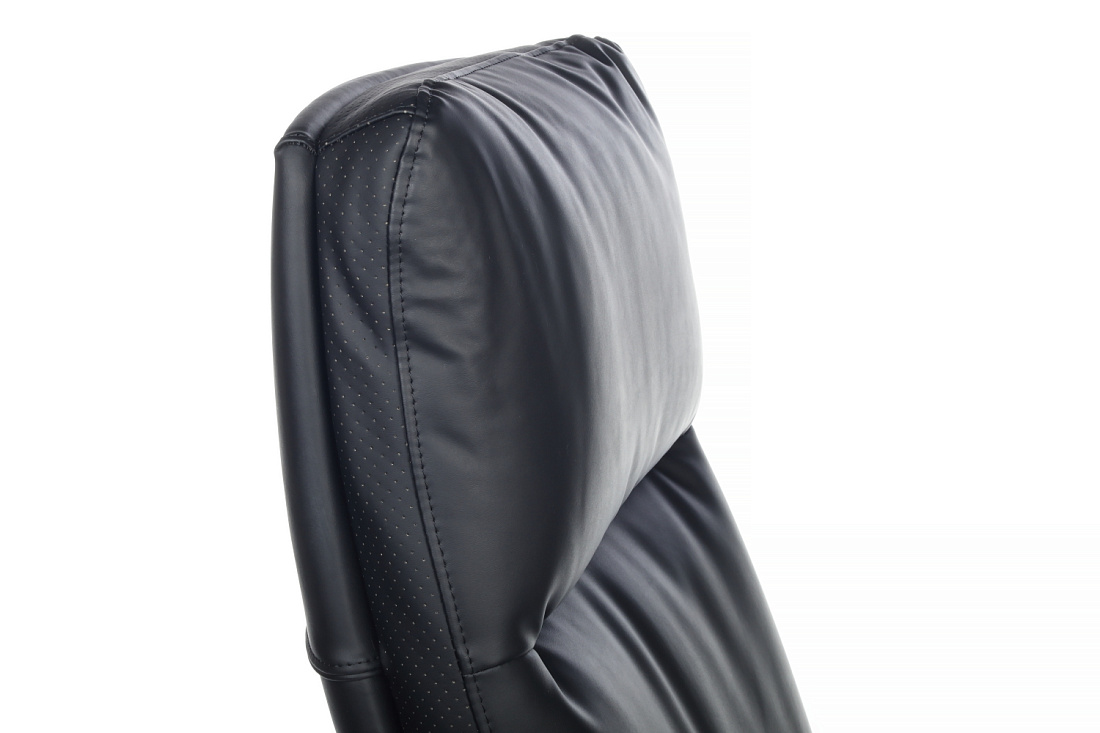 кресло rv chair leon-m b916 чёрная экокожа фото