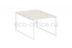 Рабочая станция METAL SYSTEM QUATTRO 4x4 40БО.РАС-СП-2.1 Дуб Наварра / Белый металл фото
