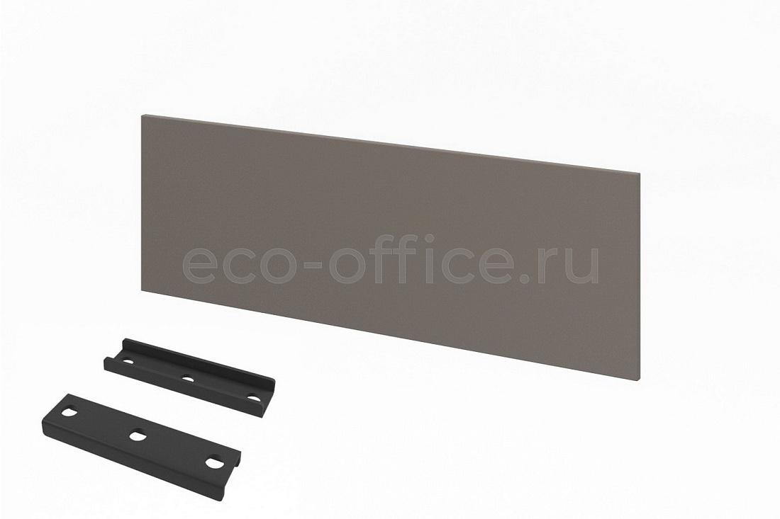 Экран к двум столам LEMO L-068-2 Трюфель купить в Москве