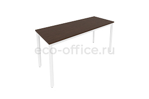 Стол письменный на металлокаркасе SLIM SYSTEM С.СП-6.1 Венге Цаво / Белый металл фото