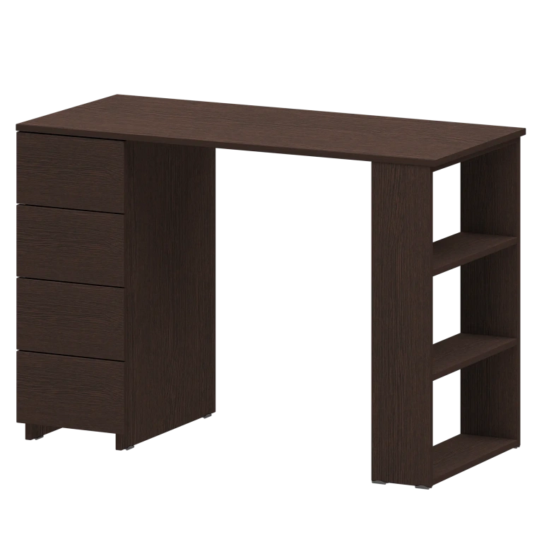 стол с тумбой protech н-3262 дуб венге фото