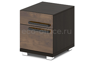 Тумба сервисная GRACE L-280 Дуб Линдберг тёмный / Tasso Nero фото