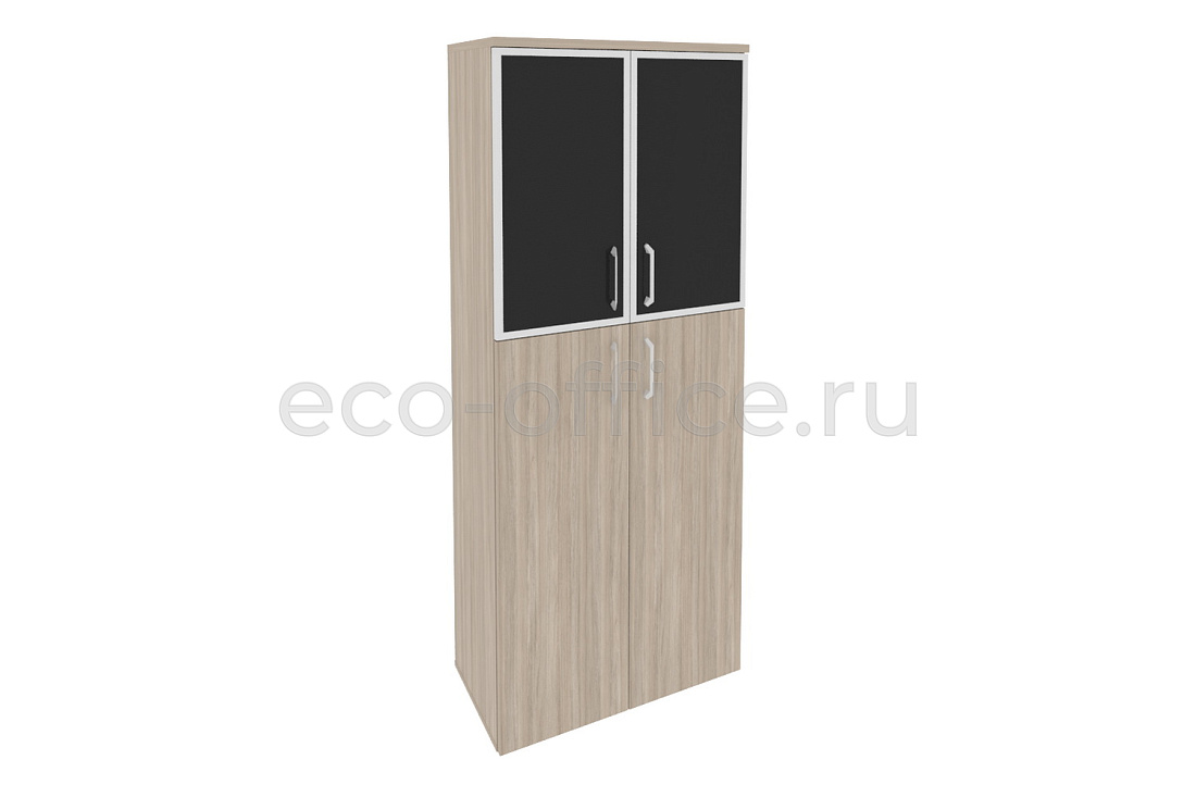 Шкаф высокий широкий ONIX O.ST-1.7 R black Дуб Аттик купить в Москве