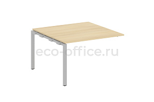 Проходной наборный элемент переговорного стола METAL SYSTEM STYLE БП.ППРГ-2 Акация Лорка / Серый металл фото