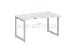 Стол криволинейный правый METAL SYSTEM QUATTRO 5x5 50БО.СА-2 Пр Дуб Наварра / Серый металл фото