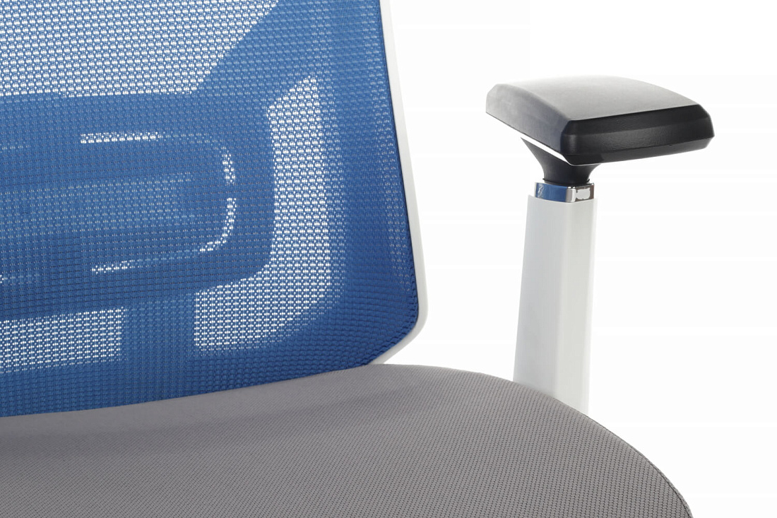 Кресло RV Chair STEP AW2320 Синяя сетка / Серая ткань стоимость