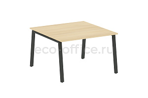 Стол переговорный (1 столешница) METAL SYSTEM STYLE БА.ПРГ-1.2 Акация Лорка / Антрацит металл фото