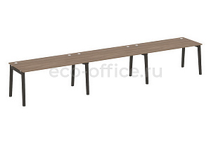 Рабочая станция на 3 рабочих места ONIX WOOD OW.RS-3.4.8 Дуб Аризона / Дуб Тёмный фото