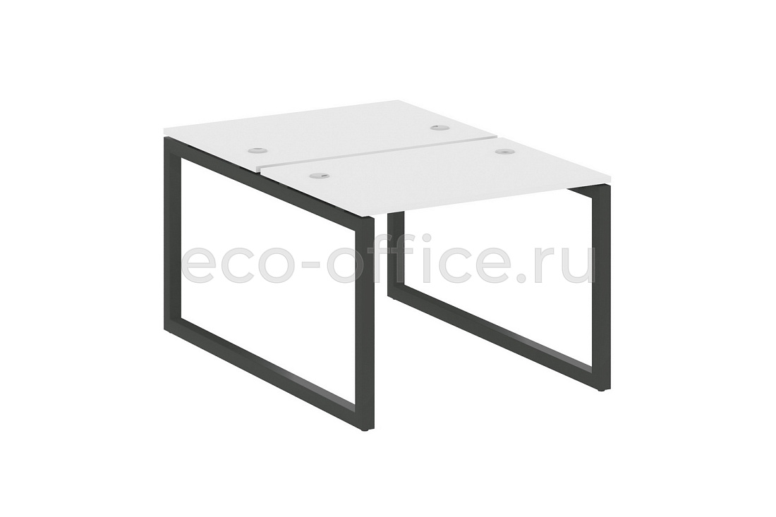 Рабочая станция METAL SYSTEM QUATTRO 5x5 50БО.РАС-СП-2.1 Белый / Антрацит металл  стоимость