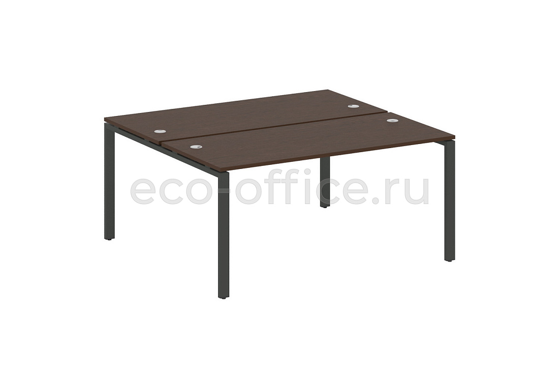 Рабочая станция METAL SYSTEM STYLE БП.РАС-СП-2.4 Венге Цаво / Антрацит металл  стоимость