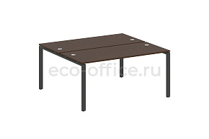 Рабочая станция METAL SYSTEM STYLE БП.РАС-СП-2.4 Венге Цаво / Антрацит металл фото