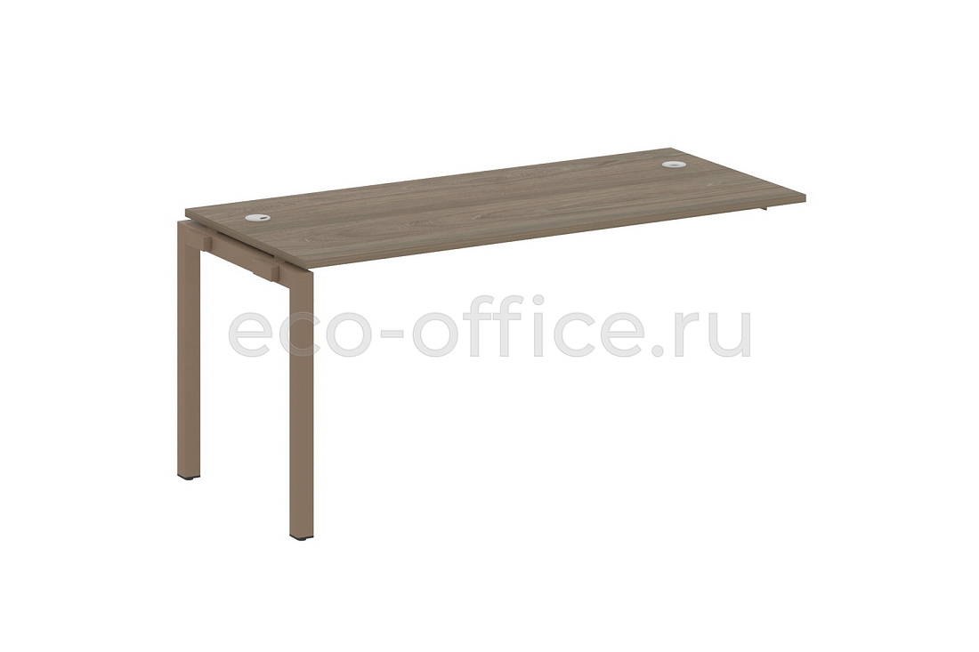 Проходной наборный элемент METAL SYSTEM QUATTRO 5x5 50БП.ПРС-СП-1.4 Вяз Благородный / Мокко металл купить в Москве