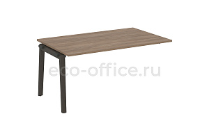 Проходной наборный элемент переговорного стола ONIX WOOD OW.NPRG-4 Дуб Аризона / Дуб Тёмный фото