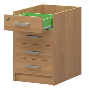 Корпус тумбы приставной Protech АТ-07 Ольха фото