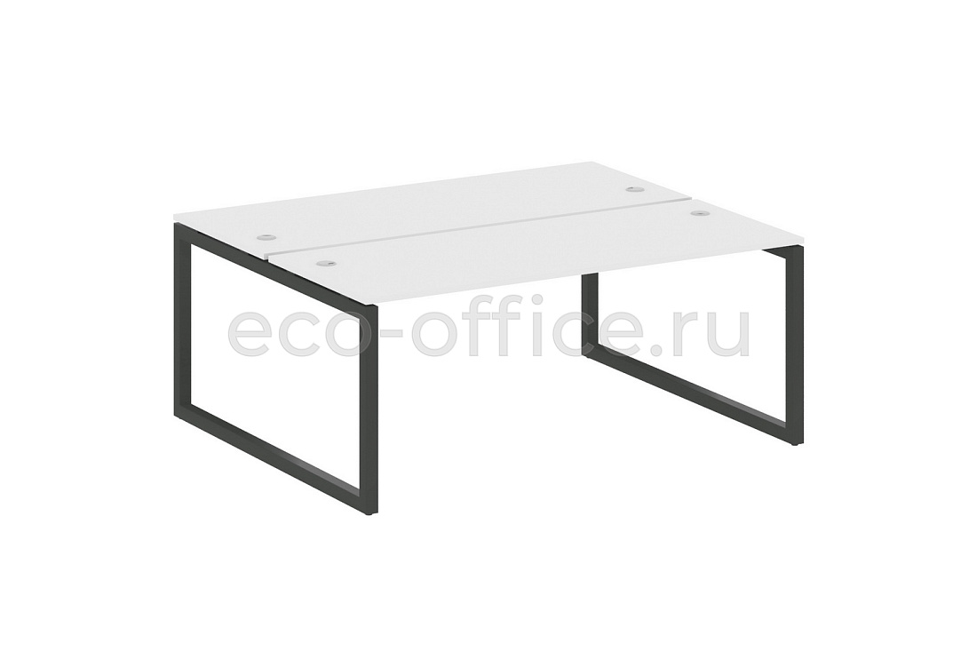 Рабочая станция METAL SYSTEM QUATTRO 5x5 50БО.РАС-СП-2.5 Белый / Антрацит металл  стоимость