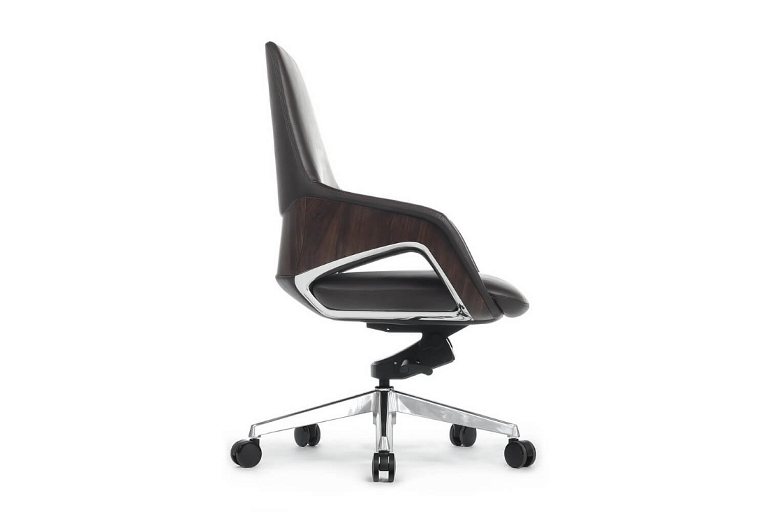 Кресло руководителя RV Design AURA-M FK005-B Тёмно-коричневая кожа стоимость